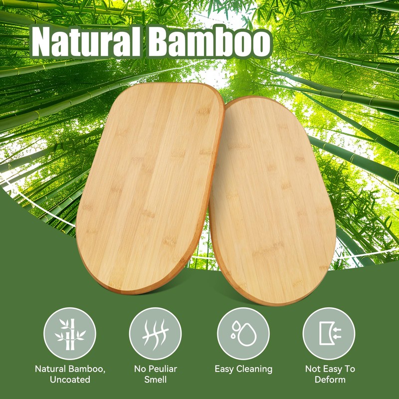 Bamboo Mixer Slider Compatible With Kitchenaid Stand Mixer,Easy-To-Move, Countertop-Protecting Mixer