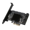Adapter Card 6Gbps PCIE 4X to 10 Ports SATA3.0 Multi