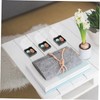 Gatuida 6Pcs Clear Specimen Display Box Durable Storage Holder for