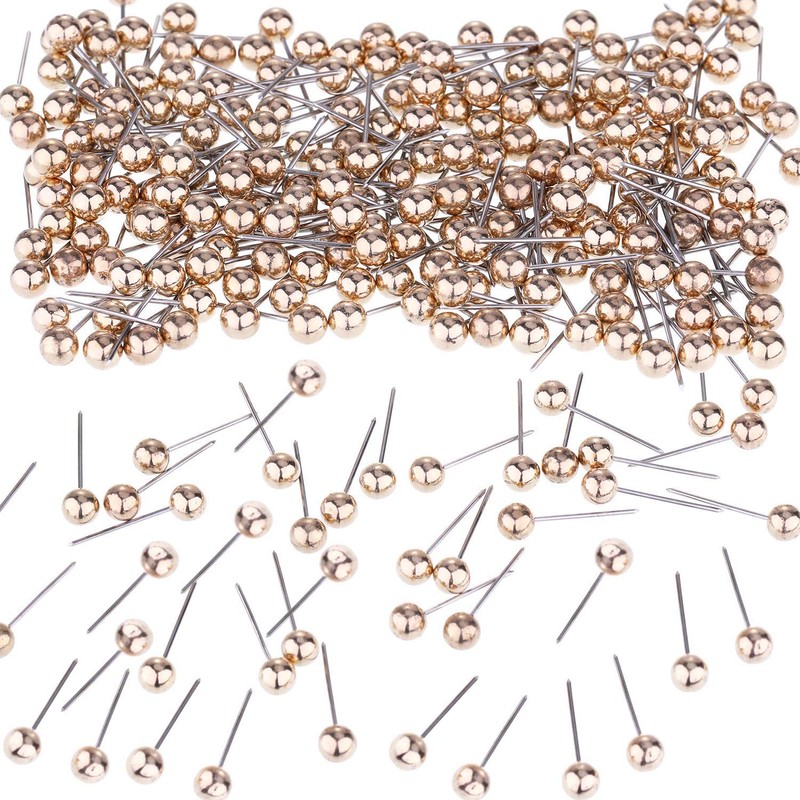 iwobi Pack of 800 Card Nail Plastic Head Push Pins