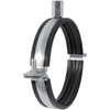 5" Inch Galvanized Pipe Hanger with Rubber - Conduit Mounting