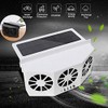 Solar Window Ventilation Exhaust Fan, Riloer Solar Car Ventilation Exhaust