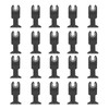 20Pcs 44mm Oscillating Multi Tool Long Teeth Saw Blades for