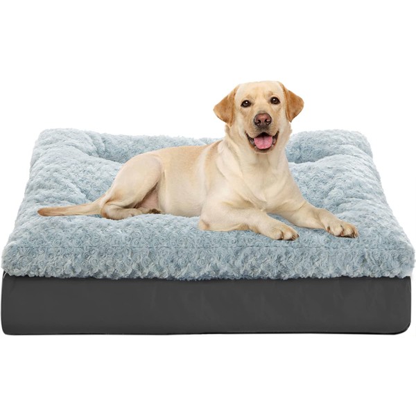 CBBPET Orthopedic Dog Bed for Medium Large Dogs, Extra Thick