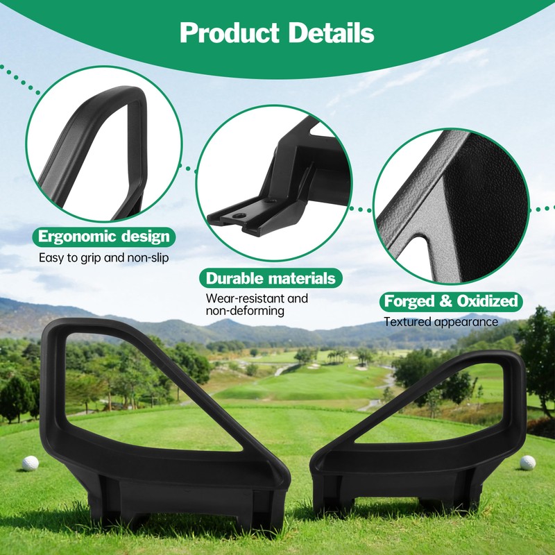 KAKABAS Seat Handle Armrest Hip Restraints Compatible with 1994-Up EZGO
