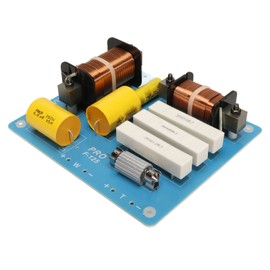 2 Way Crossover 800W Maximum Treble Bass Professional Frequency Divider for Outdoor Stage Conference Speaker