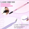 Eyelash Extensions Set, Natural 60D Eyelash Clusters, D Curl, Lash