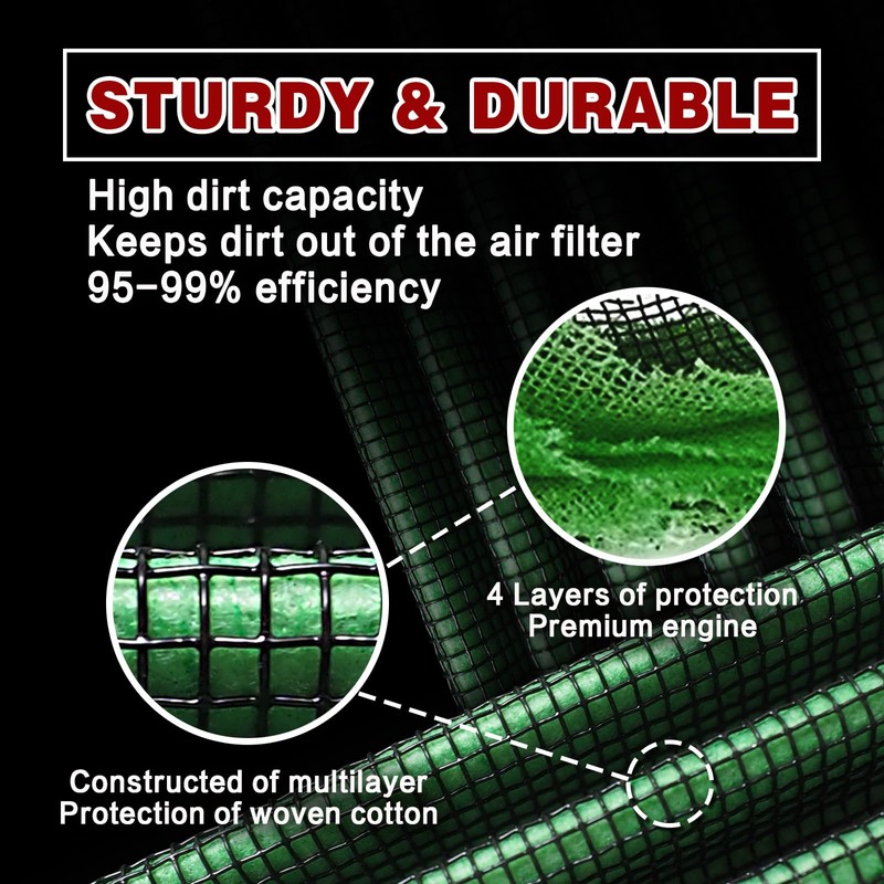 KNSPEC Engine Air Filter Compatible With 2019-2021 Chevy/GMC Truck, Silverado