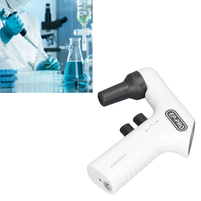 Electric Pipette Pump Controller 6 Levels Adjustable Speed Portable Pipette