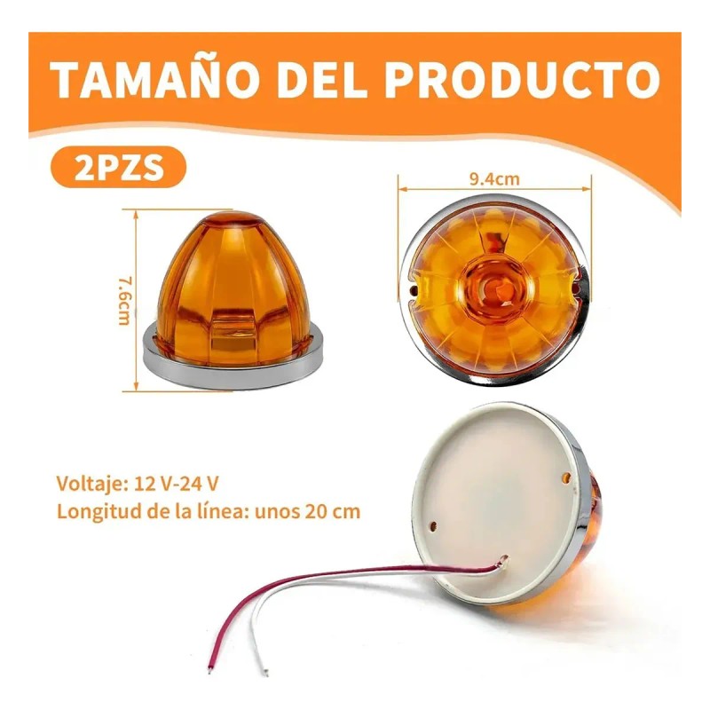 2pz Focos Led Direccional Tipo Watermelon Luz De Estrella