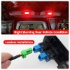Lallker Tailgate Warning lamp Accessories 2024 2025 for Toyota Land