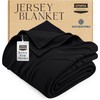 Utopia Bedding Knit Blanket King Size (90x102 Inches, Black) Soft