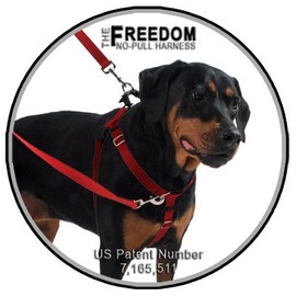 5/8" SM Black Freedom No-Pull Harness ONLY- Direct from Inventor