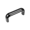 sourcing map Plastic Pulls Handle 120mm Hole Centers Black for