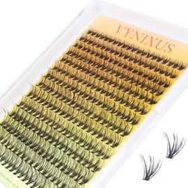 Eyelash Clusters 280pcs Individual Lashes Mixed Tray VYNIXUS Lash Clusters DIY Lash Extensions Kit Fake Cluster Lashes Soft (20D-0.07D-Mix8-16)