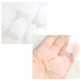 Hucom Hukam Vegan Kintsuki Heart Elasticity Patches 24 pieces, 3 for eyebrows. Improvement of nasolabial folds / 휴캄 비건 킨츠키 하트 탄력 패치 24개입 3개 미간. 팔자 주름 개선