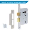DIDA® 3 Lever Mortice Sashlock Polished Chrome Mortice Locks Sashlocks