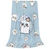 Chiikawa Blanket, Flannel Soft Fluffy Blanket, Single, Dust Mite Resistant,