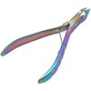 OdontoMed2011 Titanium Coaded 'Cuticle Nippers Rainbow Color ODM