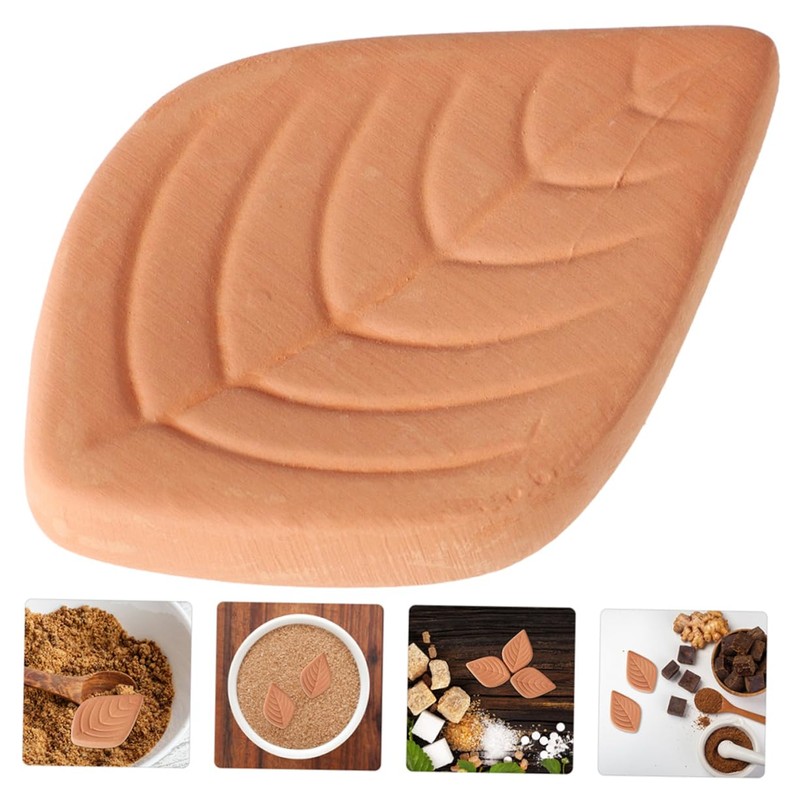 BIUDECO 4pcs Leaf Shaped Sugar Savers Reusable Brown Sugar Softener