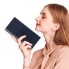 Lavemi Ultra Slim Thin Leather Women Wallet RFID Blocking Credit