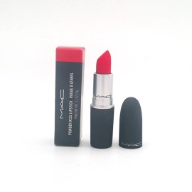 MAC Powder Kiss Lipstick Rouge A levres #315 LASTING PASSION  0.1oz *NEW IN BOX*