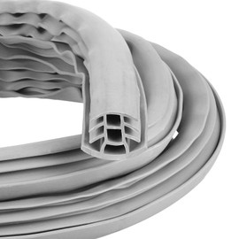 Kingdder Concrete Expansion Joint Filler Driveway Crack Filler Flexible EPDM Rubber Strip for Concrete Crack Repair Replacement Weather Aging Resistance Expansion Joint(1'' Wide, 50 ft Long)