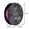 Major Craft PE Line Bullet Braid Cloth DBXE8-150/0.6PK