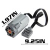 TEESE 3pcs Technic-Motor-Kit with M-Motor 8883, Compatible with Technic-Parts for
