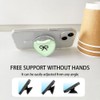 TTPSRY Magnetic Phone Grip Stand Airbag Holders Creative Heart &