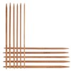Knitting, Bamboo Double Pointed Knitting Needles Set 11 Sizes (5.1in/13cm)