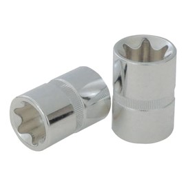KS-Tools 918.3978 3/8 CHROME + TX-E Socket, E12