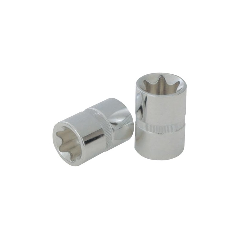 KS-Tools 918.3978 3/8 CHROME + TX-E Socket, E12