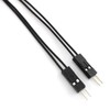 E-outstanding 4PCS 2 Pins Single Female to Dual Male Jumper
