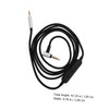 MERRYHAPY Fit 2.5mm Headphone Cable Nylon Material Volume Control Gaming