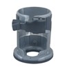KATSU Trimmer Router Offset Base with Dust Exhaust, Fully Adjustable,