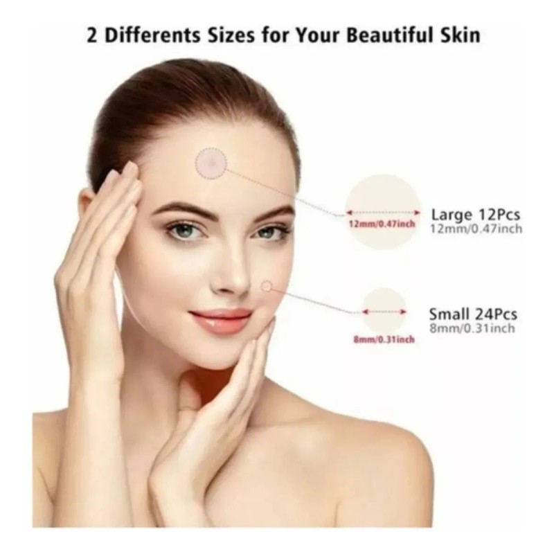 Parche Hidrocoloide Para Espinillas Y Acné Para Espinillas