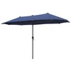 Sophia & William 13ft Large Patio Umbrella Outdoor Double-sided Rectangle