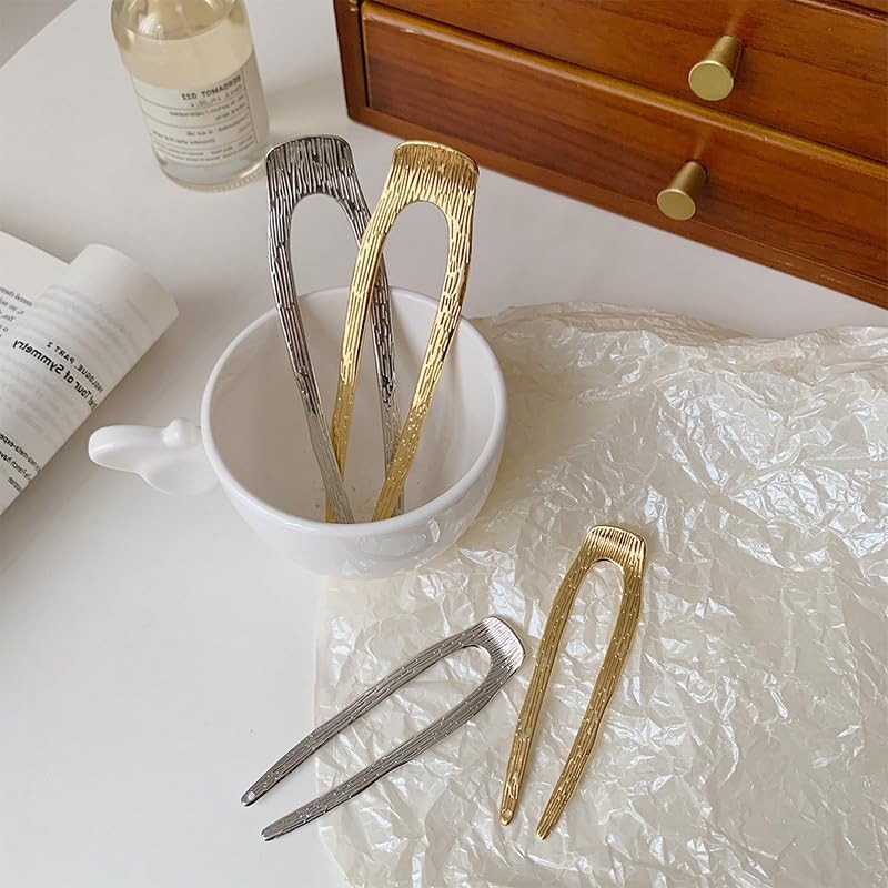 Nakanoya U-pin Metal Metal U-shaped Pin U-shaped Comb Hair Pin