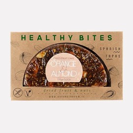 Healthy Bites by Don Gastronom. Orange & Almond dried fruitcake. 100g (3.52oz).