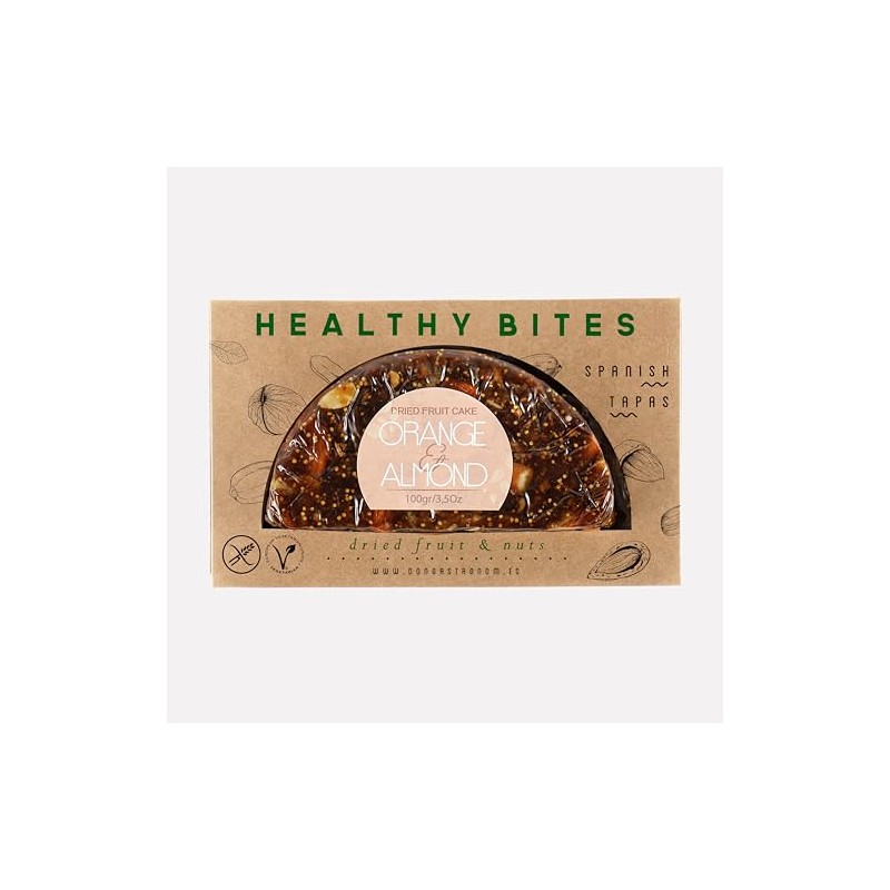 Healthy Bites by Don Gastronom. Orange & Almond dried fruitcake.