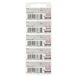 Maxell 337 SR416SW SB-A5 Silver Oxide Watch Battery 1.55v Blister Packed (5 Batteries)