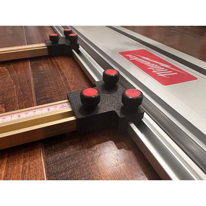 ToolCurve Parallel Guides Compatible with Milwaukee Track Saw Guide Rails
