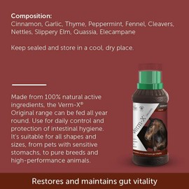 Verm-X kräuterflüssigkeit Für Pferde & Ponies-500 Ml, Clear, Unisex
