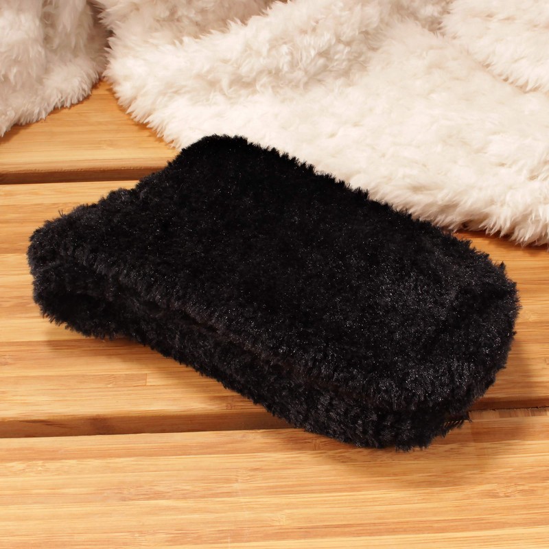 BambooMN Men's Super Comfy Soft Warm Plush Slipper Bed Fuzzy