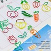 100PCS Set Marking Document Organizing Clip Multiple Cute Shapes Metal