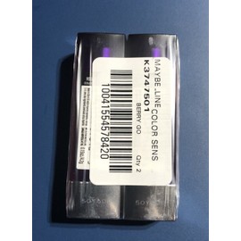 Maybelline New York 2pk Maybelline Lipstick #400 Berry Go Lipstick SEALED