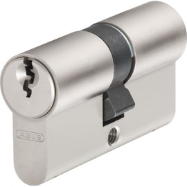 ABUS E30NP Cylinder Door 45/45 Profile Cylinder with 5 Keys, 59819