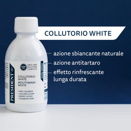 President Set mit 3 weißen Zahnaufhellern mit professionellem Aufhellungseffekt. Weißere Zähne, wirksame antibakterielle Wirkung, Anti-Plaque und Anti-Tartarus. Minzgeschmack, erfrischend gegen