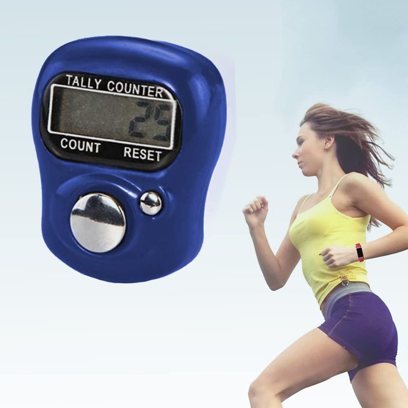 Digital lap counter, mini finger counter, electronic hand counter, finger